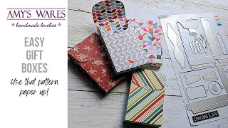 Details Why not make gift boxes with Pattern Paper! We have loads of the stuff right Guide