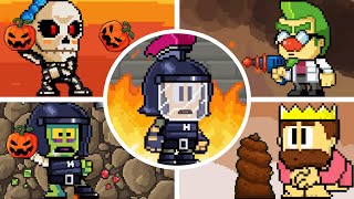 Dan The Man - FRIGHT ZONE 1-2 With King's Guards (NO DAMAGE).