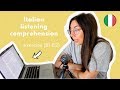 Italian listening comprehension: il bar italiano (B1-B2) ita audio + transcript