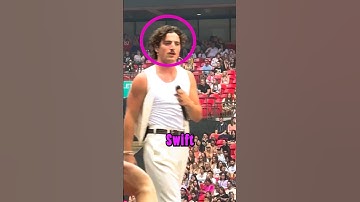 Benson boone secret lyrics change while opening up for taylor swift