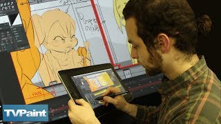 Animating Hisone To Masotan using TVPaint with Remy Clarke from Yapiko