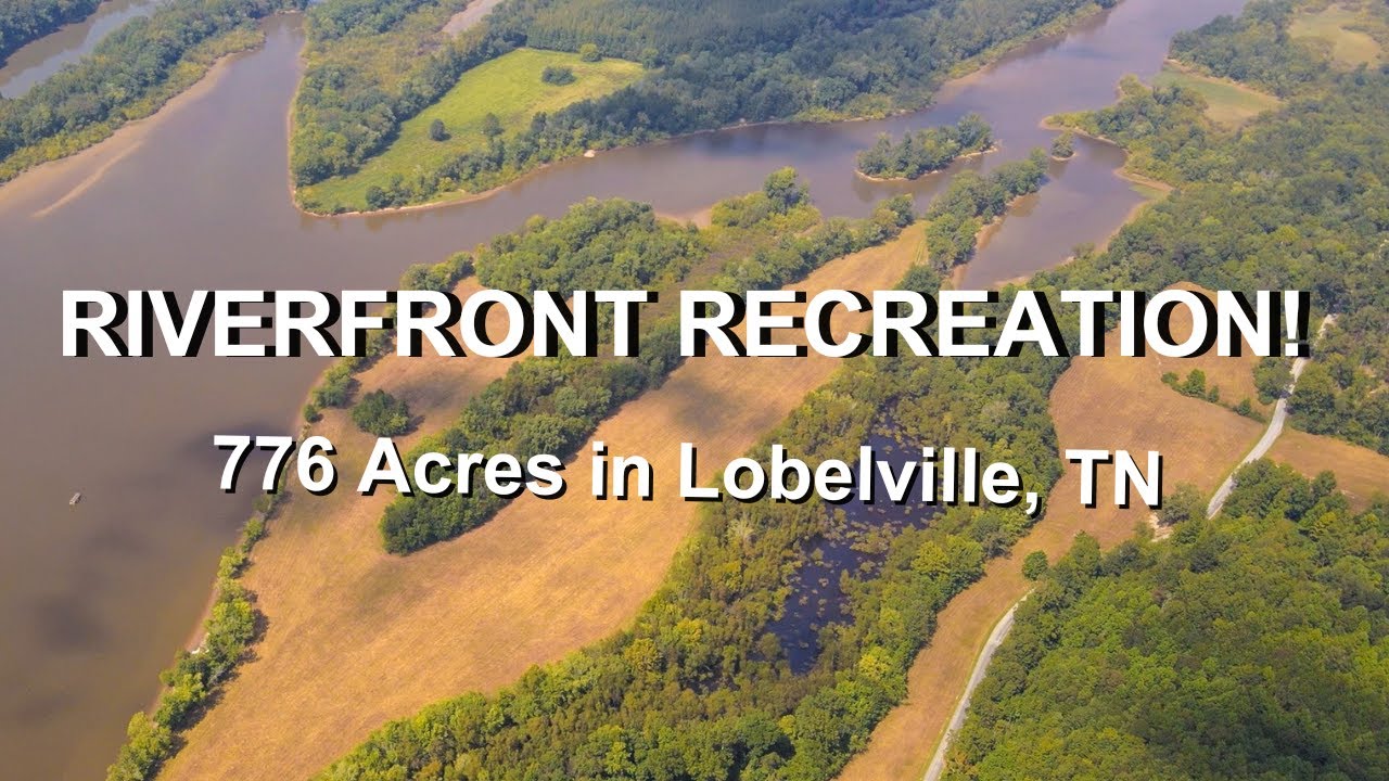 Riverfront Estate in TN for Sale! 766 Acres of Recreation along