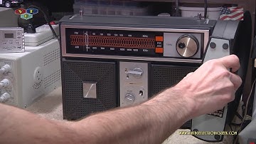 Radio Shack Loop Antenna Model #15-1853 - Overview And Test - Part I