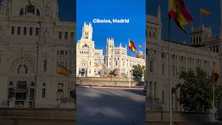 Cibeles Palace Palacio De Cibeles Madrid. Resimi