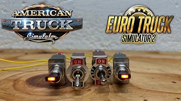 How to wire Up Single Toggle Switches for ATS and ETS2 Truck Simulators (Part 4/10)