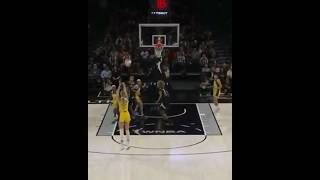 Cameron Brink hits a big three