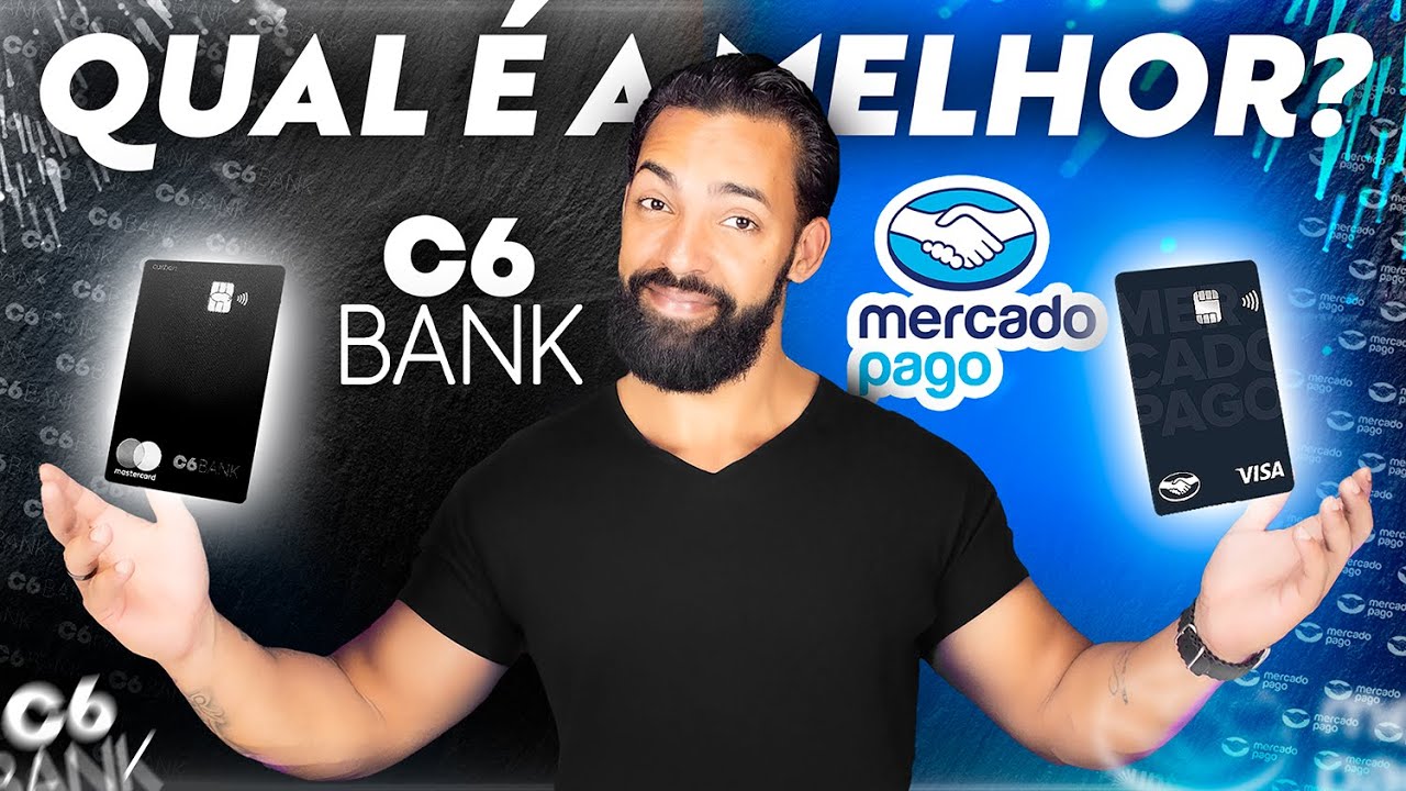 C6bank OU Mercado pago QUAL É A MELHOR CONTA DIGITAL ?