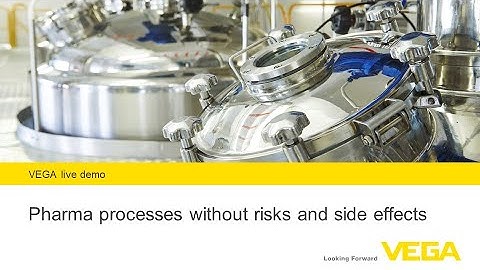 Instrumentation for strict pharma requirements | VEGA Live Demo EN