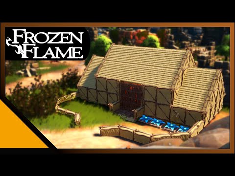 Frozen Flame: Starter Base - Thatch Cottage (PVE Build Guide)