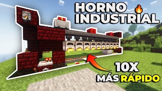 HORNO INDUSTRIAL para Minecraft 1.20 |Java-Bedrock|🟢