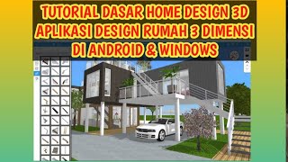 Tutorial Dasar Home Design 3D Aplikasi Design Rumah 3 Dimensi Di Android dan Windows screenshot 5