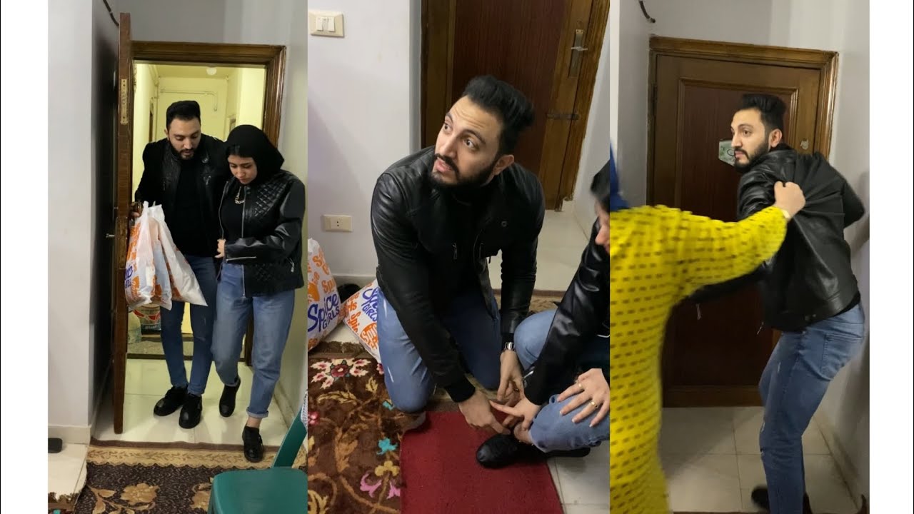 وفيها اي لما اقلع مراتي الجزمة عشان الحمل تاعبها
