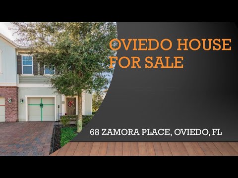 68 Zamora Place, Oviedo, FL home video tour