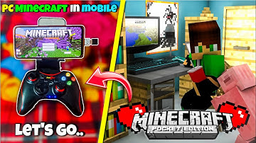 How To Play Minecraft PE With Controller #minecraftpe