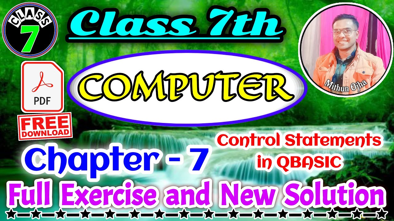 Class 7th Computer chapter 7 - YouTube