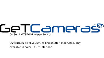 Vision Camera USB2 with OnSemi MT9T001 sensor for industrial applications