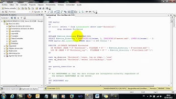 DB 001 CREAR UNA BASE DE DATOS DESDE UN SCRIPT