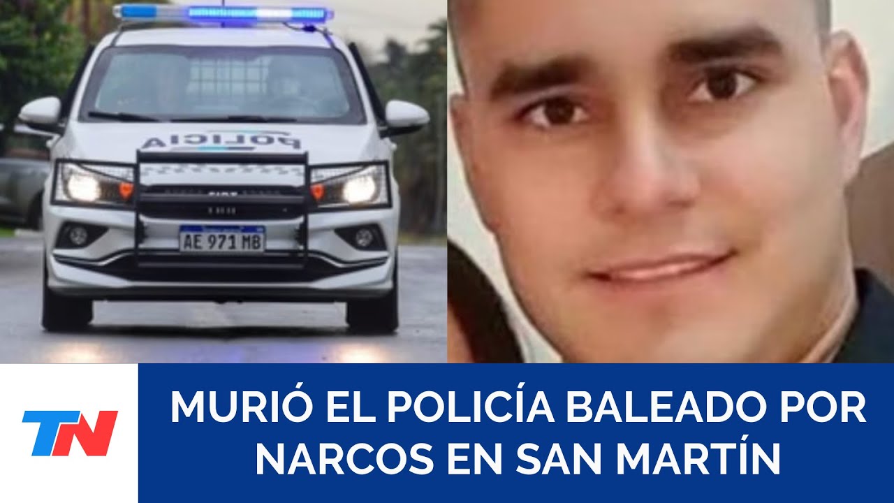 Murió el policía que había sido baleado en la cabeza por narcos en medio de un operativo