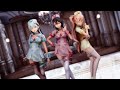 【MMD艦これ】榛名・鈴谷・村雨で「STEP」【ナースVer】