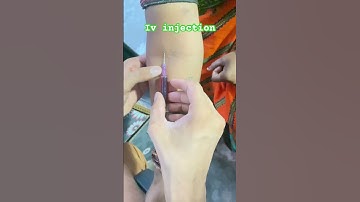Intravenous injection use ll iv injection lagana sikhe #ivinjection #short