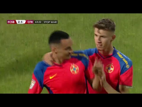 FCSB CFR Cluj Goals And Highlights
