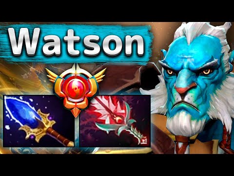 Видео: Топ 1 ранг на Фантом Лансере 30 тира! - Watson Phantom Lancer 7.35 DOTA 2