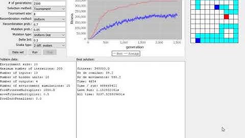 2 Different Neural Network Playing Snake