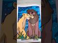 Kiara and Kovu ♥️ Disney Mystery Coloring Book - Relax with me | Verdea Color 🌙