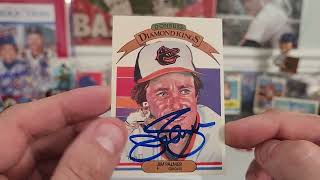 Baseball cards autographed TTM style with HOFmer