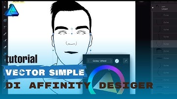 Create LINE ART Simple di Affinity Designer | Tutorial | Speed art