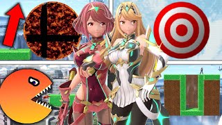Super Smash Bros. Ultimate - Can Pyra & Mythra COMPLETE These 38 Challenges?