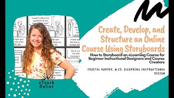 Create, Develop, and Structure an Online Course Using Storyboards - Beginner Instructional Designers