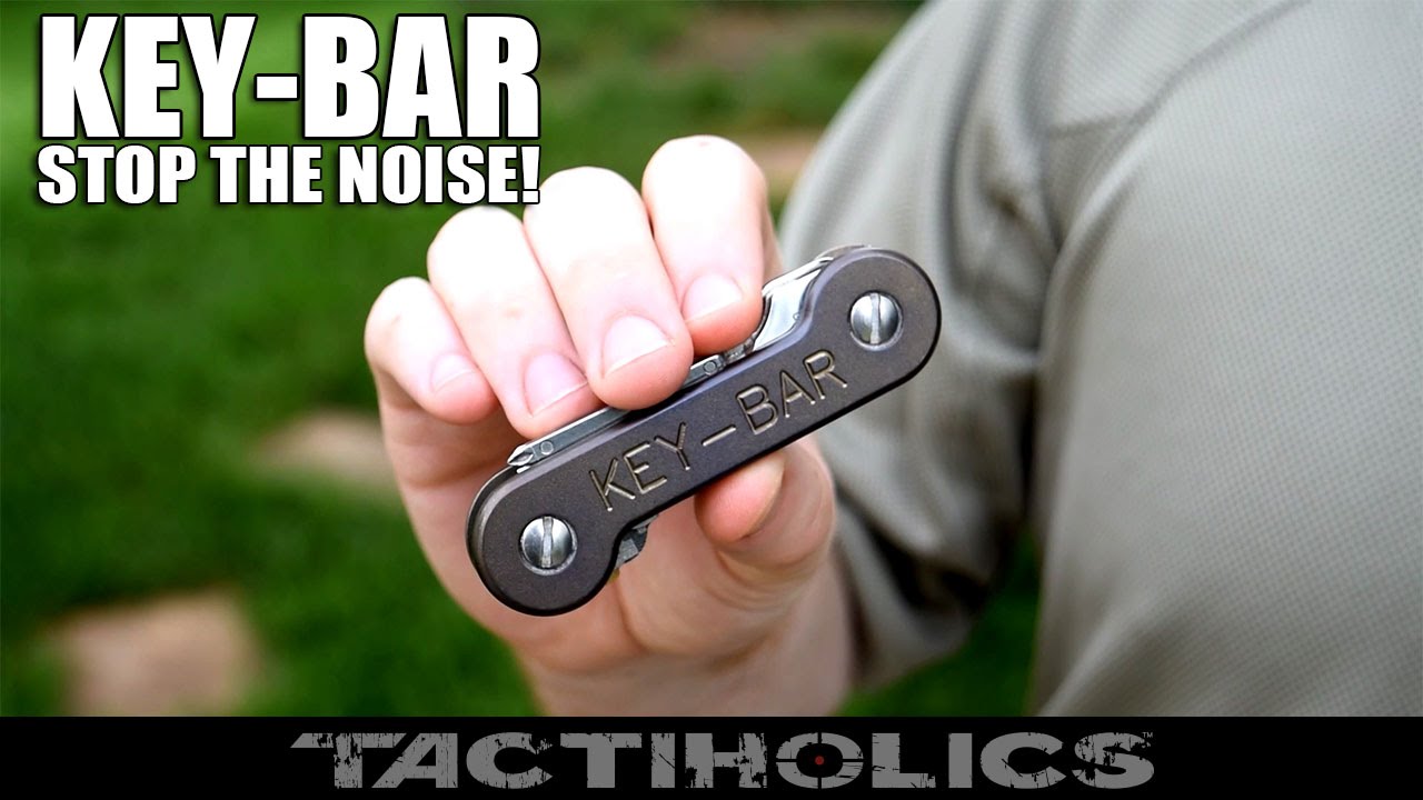Never Use A Keychain Again! KeyBar Stop The Noise Tactiholics