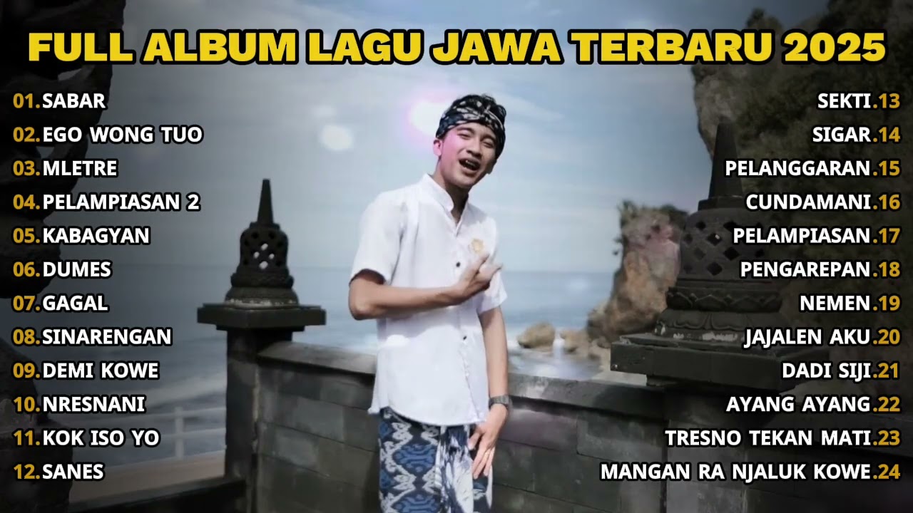 FULL ALBUM SABAR - SADEWOK FULL ALBUM - PLAYLIST LAGU JAWA TERPOPULER 2025