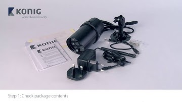 SAS-CLALIPC20 - Wi-Fi outdoor camera installation iOS - ENG