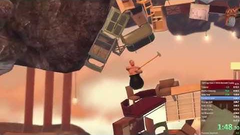 Getting Over It (with Bennett Foddy) speedrun, 6:37.331s