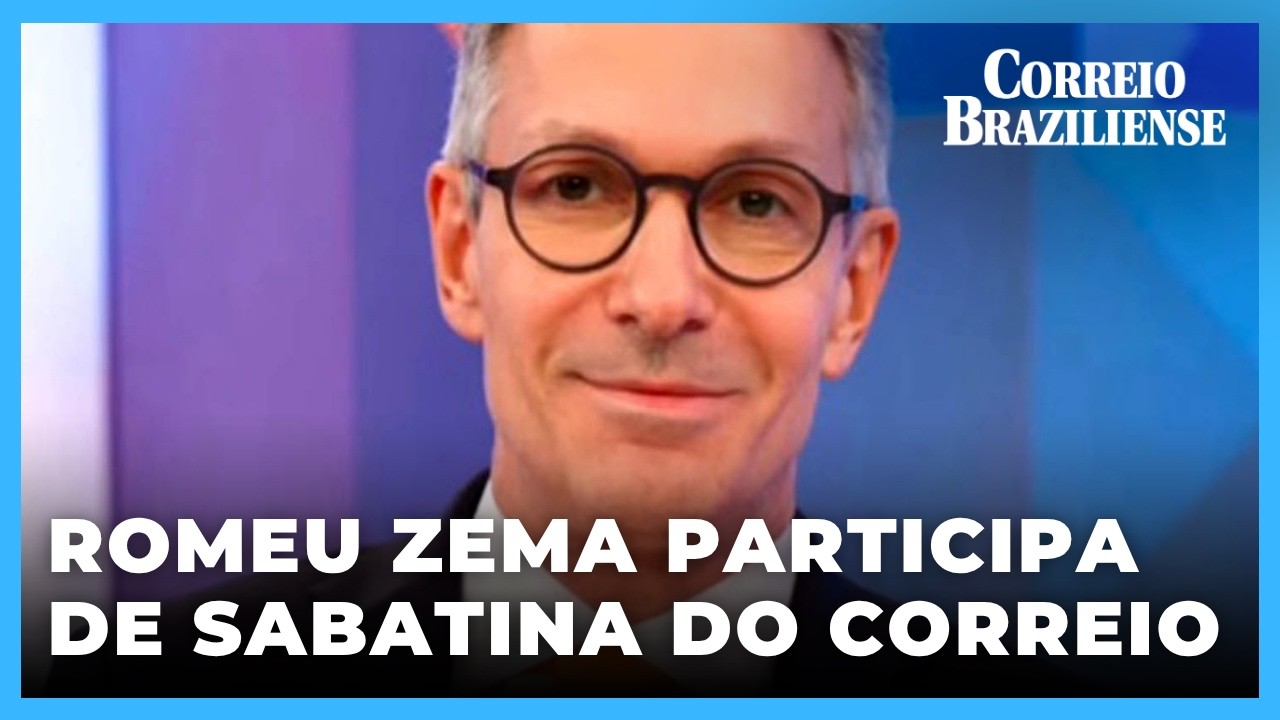 ROMEU ZEMA, CANDIDATO À PRESIDÊNCIA PELO NOVO, PARTICIPA DE SABATINA DO CORREIO - 