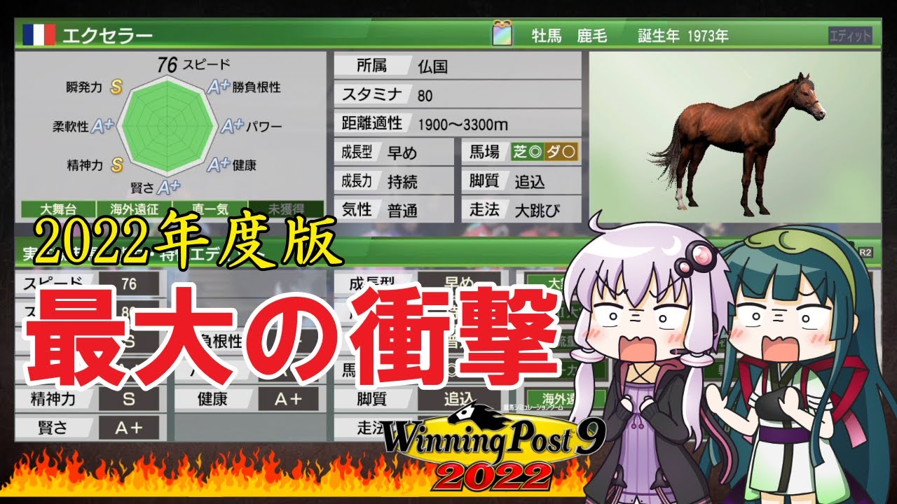 ウイニングポスト9 22 あまりの強さに発売日以降wikipediaの閲覧数が爆増したエクセラーを見てみましょう 1976年シナリオ Youtube ウイニングポスト9 22 あまりの強さに発売日以降wikipediaの閲覧数が爆増したエクセラーを見てみましょう 1976年シナリオ Youtube
