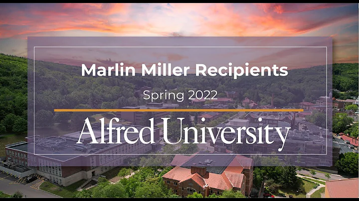 2022 Marlin Miller Recipients | Alfred University