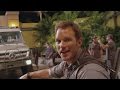 Watch Chris Pratt's Hilarious Behind-the-Scenes 'Jurassic World' Video Diary