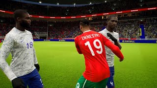 المغرب و فرنسا⚽️🔥إي فوتبول 2023 تعليق عربي | PS4 PRO | eFootball 2023 |