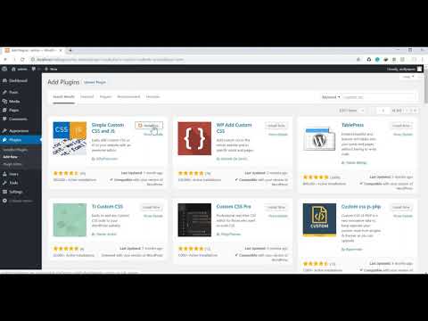 How to add WordPress Custom CSS using free Custom CSS Plugin