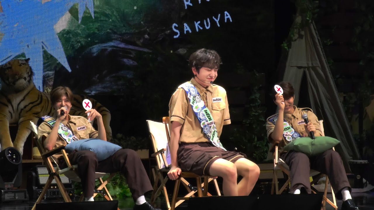 240601 NCT WISH - 캠프파이어 속마음 토크 | [SCHOOL of WISH] 엔시티 위시 팬미팅 부산 1회차 직캠 fancam