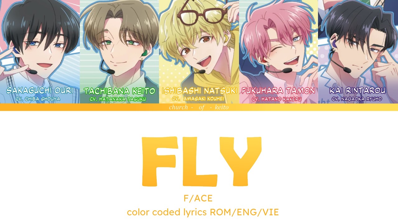 Tamon's B-side] Fly - F/ACE (ROM/ENG/VIE color coded lyrics) - YouTube