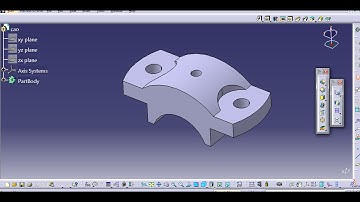 PLUMMER BLOCK PARTS -PART 2 CATIA V5