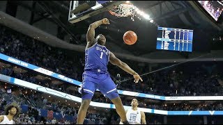 Zion Williamson Full Highlights 2019 03 15 Duke vs North Carolina 31 Pts, 10 Rebs, Clutch Mode !