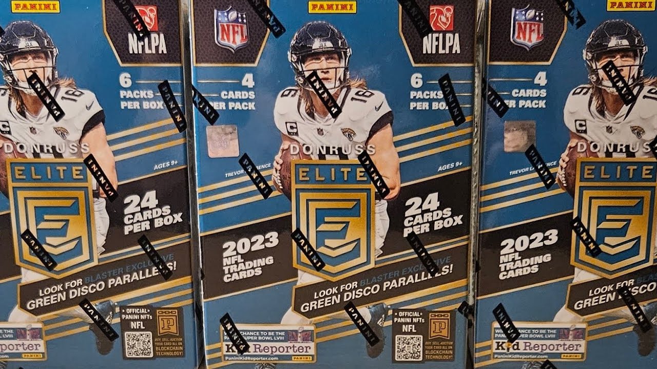 NEW RELEASE!🚨 2023 DONRUSS ELITE FOOTBALL BLASTER BOX REVIEW