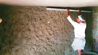 Plastering Techniques _ Perfect Plastering with House brick wall|speed plastering wall