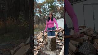 Axe Vs 8Lbs Maul Challenge