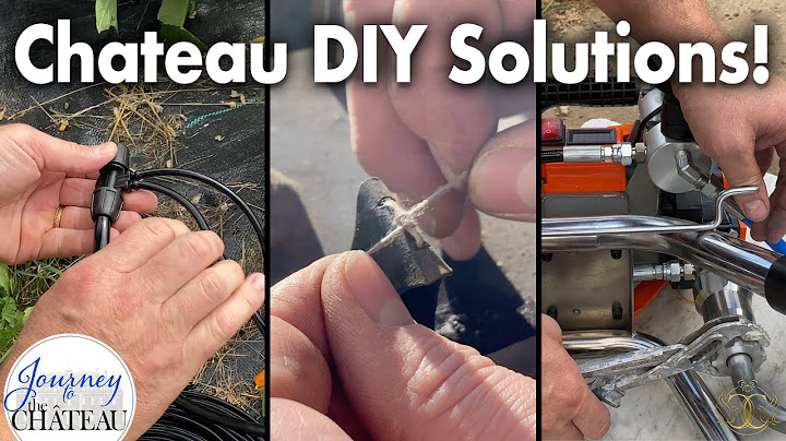 TOO MUCH WORK?? Some DIY Time Saving Solutions at the Chateau